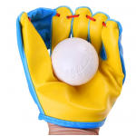 Športová bejzbalová sada pálka s rukavicami a 4x lopta 